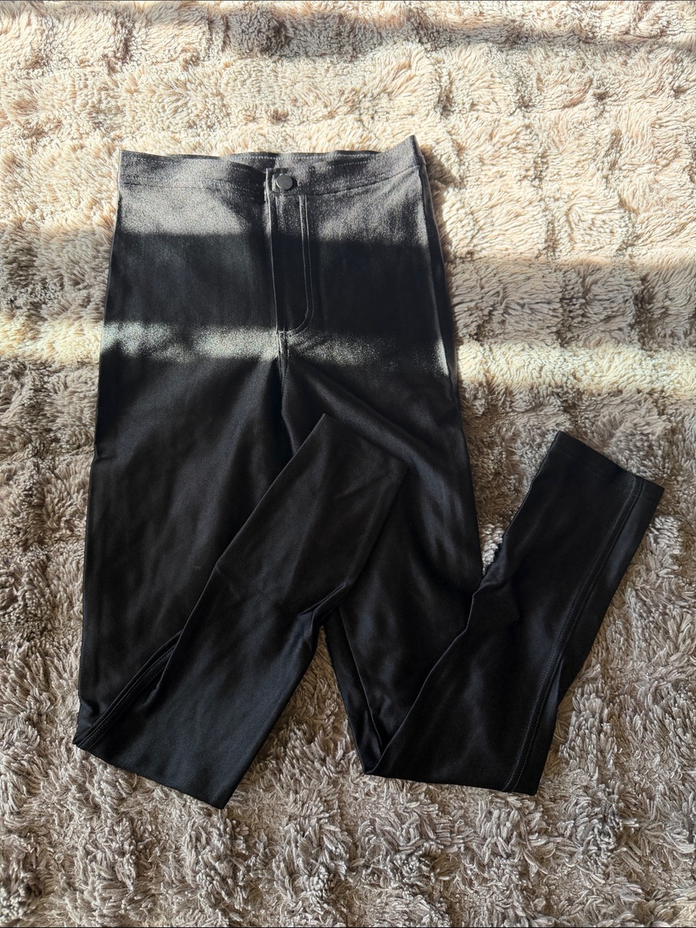 American Apparel Black Skinny Stretch Pants